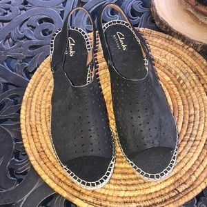 Clark’s wedge sandals